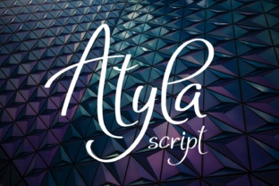 Atyla: The Fresh, Casual Script for Modern Design Projects