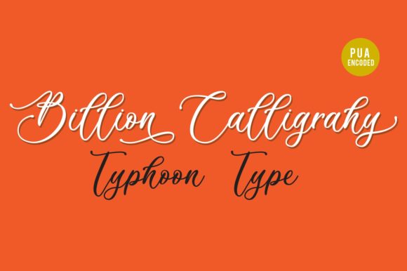 Billion Calligraphy: Bringing Classic Elegance to Modern Projects