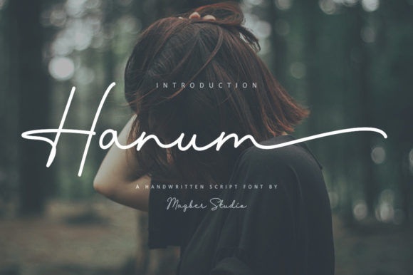 Elevate Your Brand with Hanum: An Elegant Signature Script