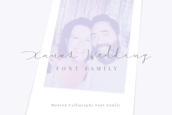 Elevate Your Designs with Xanas Wedding Font