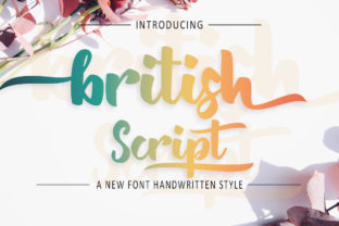 Embrace the Bounce: The British Script Font