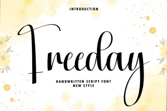 Freeday: A Modern Script for Elegant Branding