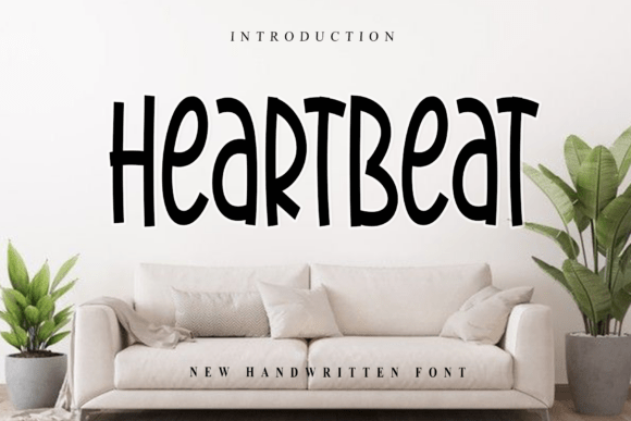 Heartbeat: A Font That Flows with Life and Elegance