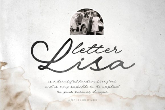 Letter Lisa: A Script Font That Actually Works