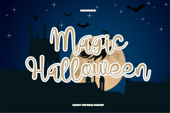 Magic Halloween: A Script Font for Refined Design Projects