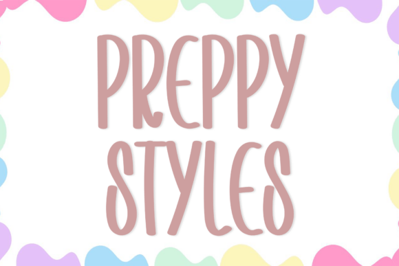 Preppy Styles: Elevate Your Brand with Elegant Script