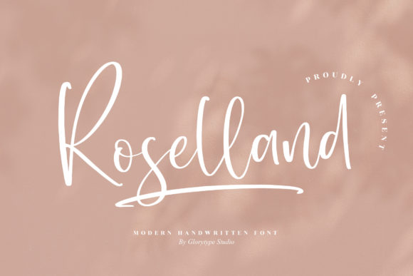 Roselland: A Script Font for Authentic Design