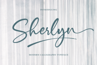 Sherlyn: A Sweet, Modern Script with a Distinctly Unique Style