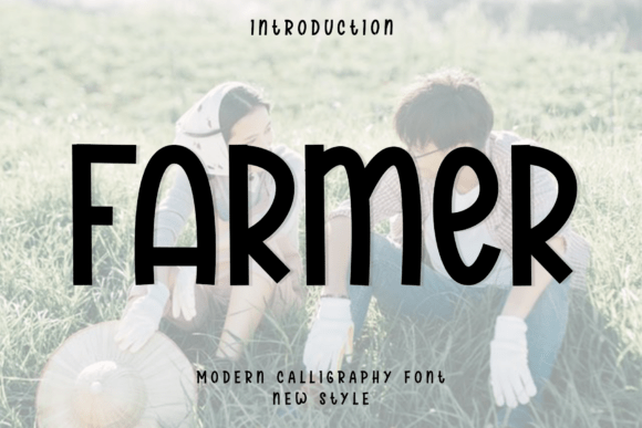 The Authentic Flow of Farmer: A Modern Script Font