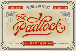 The Padlock: A Friendly Script with Vintage Charm