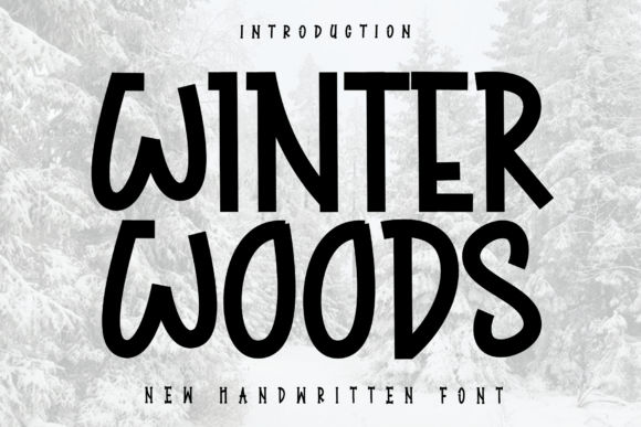 Winter Woods: A Script Font for Modern Branding